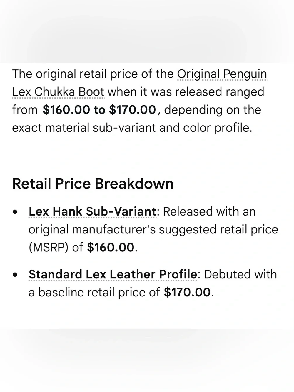 Original Penguin Lex Chukka Boot